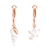 Picture of Zinc Alloy Rose Gold Plated Hoop Earrings with Unbeatable Quality