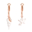 Show details for Zinc Alloy Rose Gold Plated Hoop Earrings with Unbeatable Quality