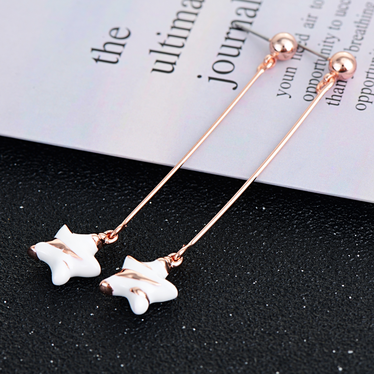 Fashionable Casual Star Dangle Earrings