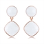 Show details for Recommended White Classic Dangle Earrings from Top Designer