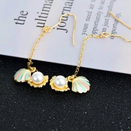Picture of Cheap Gold Plated Zinc Alloy Dangle Earrings From Reliable Factory
