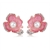 Picture of Fancy Flower Gold Plated Stud Earrings