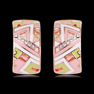 Picture of Impressive Pink Classic Stud Earrings from Reliable Manufacturer