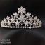 Show details for Designer Platinum Plated Cubic Zirconia Crown with No-Risk Return