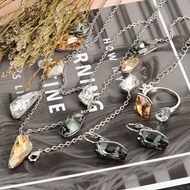 Show details for Brand New Colorful Swarovski Element 4 Piece Jewelry Set with SGS/ISO Certification