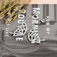 Show details for Zinc Alloy White Dangle Earrings with Unbeatable Quality