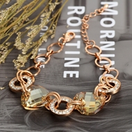 Picture of Fashion Rose Gold Plated Fashion Bracelet with Worldwide Shipping