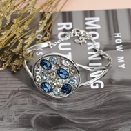 Show details for Bling Casual Blue Fashion Bangle