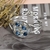 Picture of Bling Casual Blue Fashion Bangle