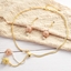 Show details for Wholesale Multi-tone Plated Casual Necklace and Earring Set with No-Risk Return