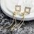 Picture of Nice Cubic Zirconia Copper or Brass Dangle Earrings