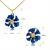 Picture of Casual Artificial Crystal Necklace and Earring Set with Beautiful Craftmanship