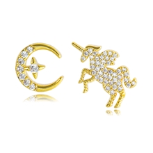 Show details for Unique Cubic Zirconia Delicate Stud Earrings with Unbeatable Quality