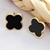 Picture of Brand New Black Classic Stud Earrings with Full Guarantee
