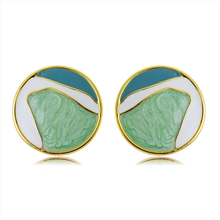 Show details for Classic Zinc Alloy Stud Earrings with Speedy Delivery