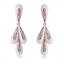 Show details for Classic Rose Gold Plated Dangle Earrings with Fast Delivery