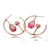 Picture of Zinc Alloy Classic Stud Earrings with Low MOQ
