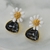 Picture of Wholesale Gold Plated Zinc Alloy Stud Earrings with No-Risk Return