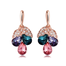 Show details for Nickel Free Rose Gold Plated Casual Dangle Earrings with No-Risk Refund