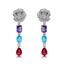 Show details for Fashion Artificial Crystal Copper or Brass Dangle Earrings