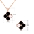Picture of Fashionable Casual Copper or Brass Necklace and Earring Set