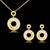 Picture of Affordable Rose Gold Plated White Necklace and Earring Set From Reliable Factory