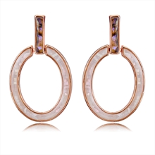 Show details for Featured White Classic Dangle Earrings with Full Guarantee