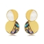 Show details for Stylish Casual Gold Plated Stud Earrings