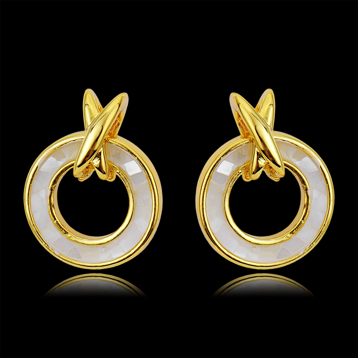 Bulk Rose Gold Plated Zinc Alloy Stud Earrings Exclusive Online