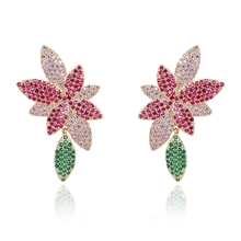Show details for Luxury Pink Stud Earrings Online Only
