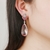 Picture of Luxury Red Dangle Earrings Online Only
