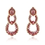 Show details for Luxury Copper or Brass Dangle Earrings with Beautiful Craftmanship