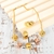 Picture of Pretty Medium Multi-tone Plated Necklace and Earring Set