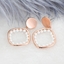 Show details for Classic Artificial Pearl Dangle Earrings with Fast Delivery