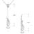Picture of Delicate White Necklace and Earring Set with Speedy Delivery