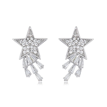 Show details for Copper or Brass Delicate Stud Earrings at Great Low Price