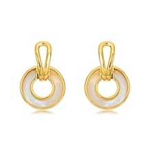 Show details for Amazing Casual Gold Plated Stud Earrings