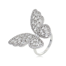 Show details for Casual Cubic Zirconia Adjustable Ring with Fast Delivery
