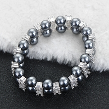 Show details for Copper or Brass Black Fashion Bracelet in Flattering Style