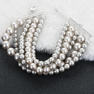 Show details for New Season Platinum Plated Casual Fashion Bracelet with SGS/ISO Certification