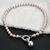 Picture of Online Venetian Pearl Cubic Zirconia Collar 16 OR 18 Inches