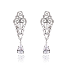 Show details for Copper or Brass Platinum Plated Drop & Dangle Earrings at Great Low Price