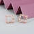 Picture of Copper or Brass Cubic Zirconia Big Stud Earrings at Unbeatable Price