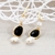Picture of Attractive Black Medium Dangle Earrings For Your Occasions