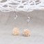 Show details for Shop Platinum Plated fresh water pearl Dangle Earrings with Wow Elements