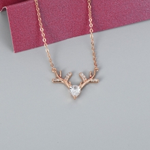 Show details for Famous Small Copper or Brass Pendant Necklace