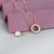 Picture of Delicate Small White Pendant Necklace