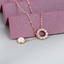 Show details for Delicate Small White Pendant Necklace