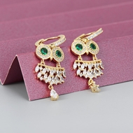 Show details for Owl Small Dangle Earrings with Fast Shipping