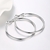 Picture of Impressive Platinum Plated Fashion Hoop Earrings Online